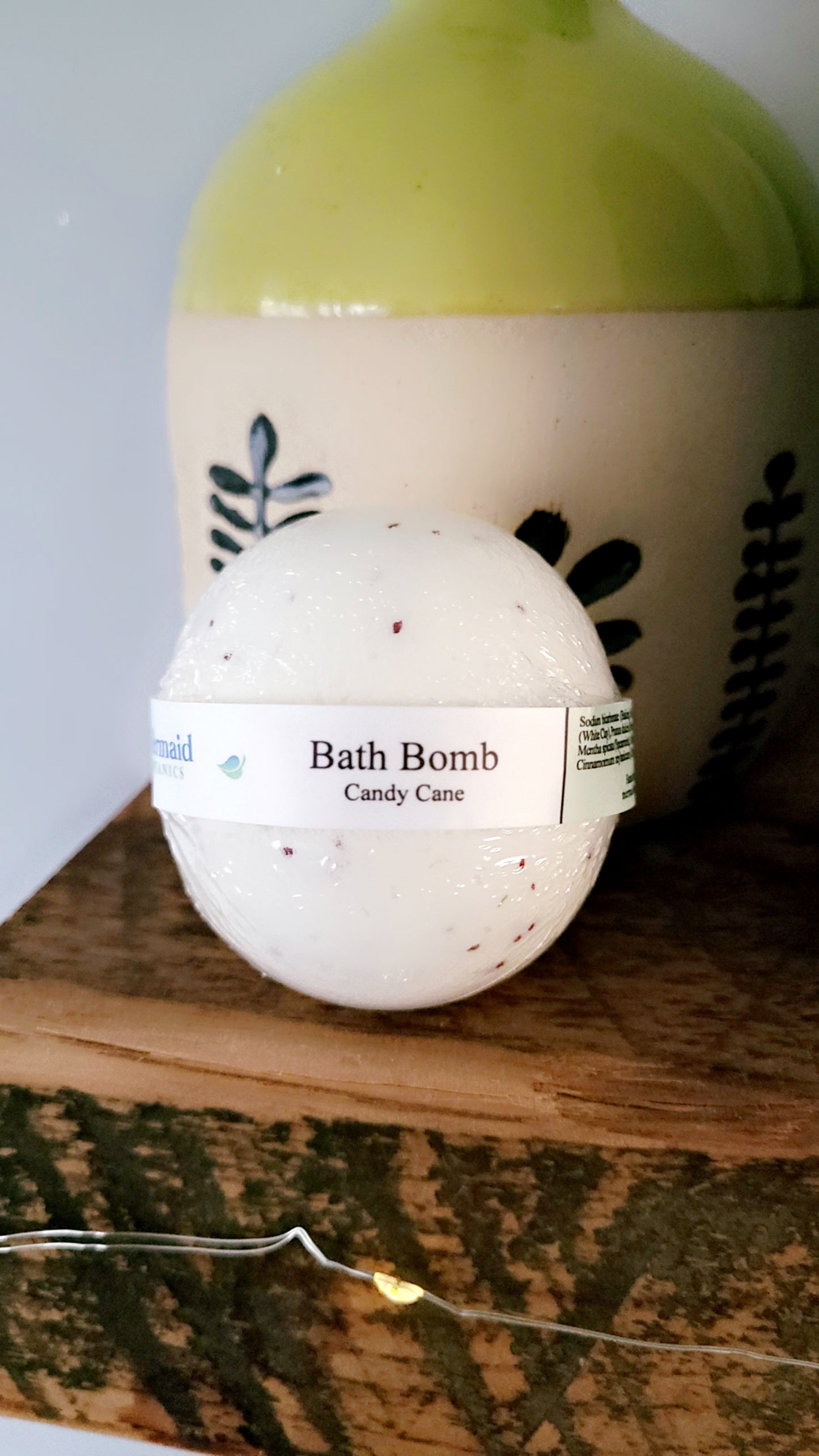 Bath Bomb- Candy Cane