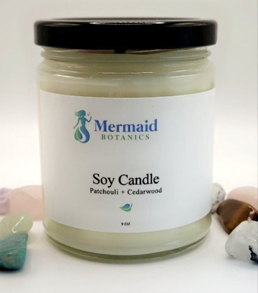 Soy Candle Patchouli and Cedarwood